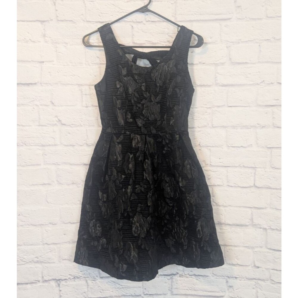 Black Floral Velvet‎ Burnout Sleeveless Dress Size XS Whimsy Witchy Forever 21